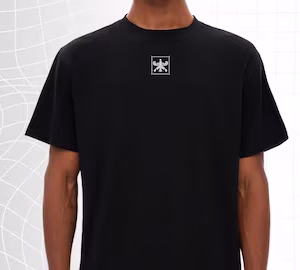 Camiseta Urbana Básica Negra